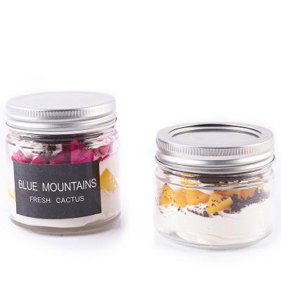 China Xuzhou 4 Ounce 120ml Bulk Food Ready Stock Regular Mouth Jam Jar Glass Storage Airtight Jar With 2 Piece Lid for sale