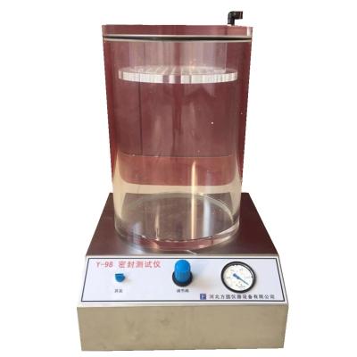 China Flexible packaging, plastic bottles and cans seal tester Y-98 for sale