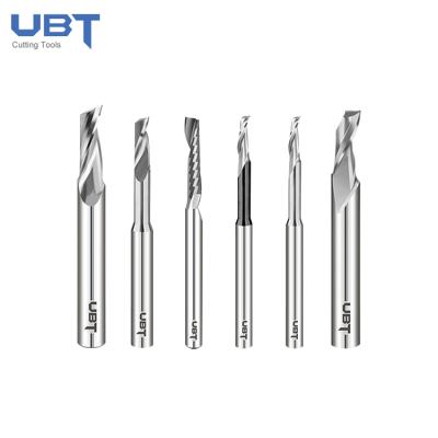 China China High Speed ​​Steel Manufacturing Single Flute End Mill Desktop Router Wood Bit for sale