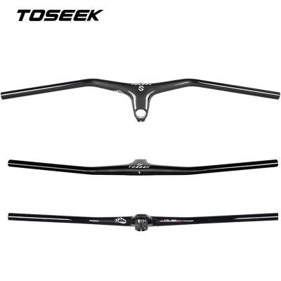 China TOSEEK TS-180 Mountain Bikes Mountain Bikes Full Carbon Stem Long Integrated Handlebar Mtb Bike Handlebar for sale