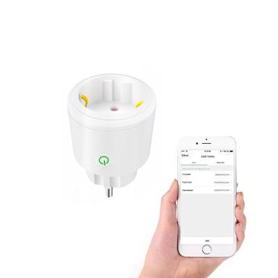 China Hot 16A Standard Remote Control Mini Wireless Remote Control Mini Smart Socket Wifi Tooya UK Home Phone Wireless Charger for sale