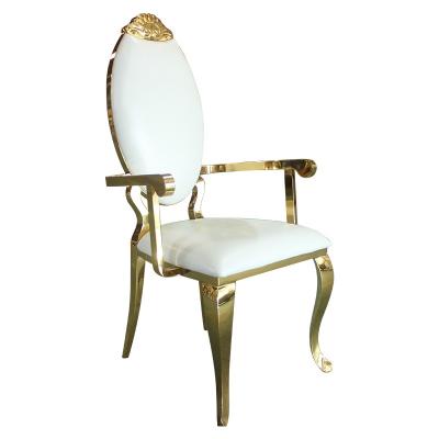 China Armrests Wedding Furniture Arm-Chair Luxury Design for sale