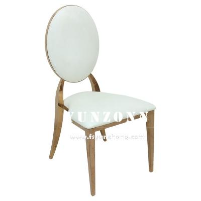 Chine Le mariage d'acier inoxydable d'or préside les locations les épousant royales W49xD53xH94cm de chaise à vendre