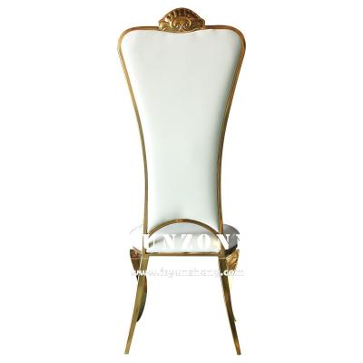 China Hoge Achter Gouden Bruid en Bruidegom het Banketstoel van Chair Elegant Wedding Te koop