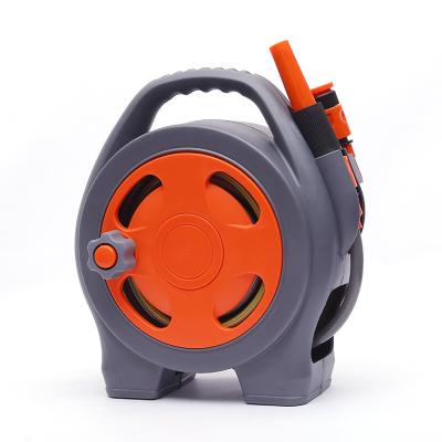 China Adjustable Portable Manual Swivel Mini Garden Water Hose Reel 10m With for sale