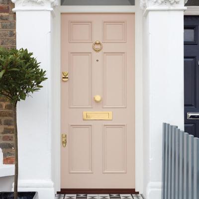 China American exterior modern rose paint modern style rosewood front door entrance door heat insulation home door entrance door for sale