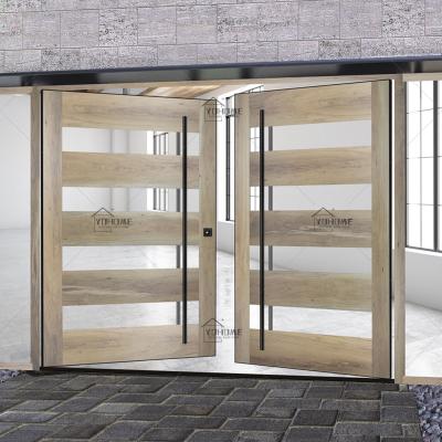 China Heat Insulation USA Design Commercial Metal Double Door Used Commercial Entrance Steel Doors Used Commercial Glass Doors for sale