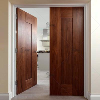 China Thermal Insulation French Style Double Entry Door Entry Door French Woods Pour Home for sale