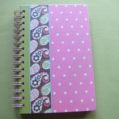 China Beautiful Customer Design Spiral Diary Book for sale