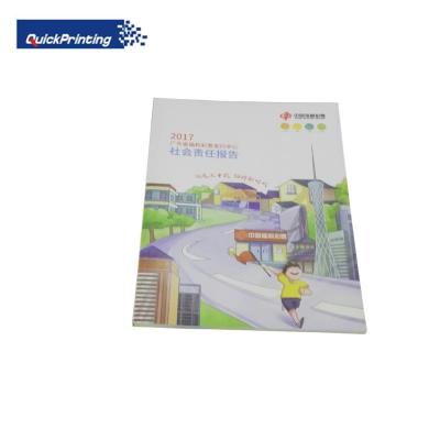 China paper & High Quality Cardboard Products Magazine With Cover Matt Lamination Book Printing Service for sale