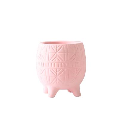 China American Cheap Planters Small Pot Nordic Style Ceramic Flower Pot For Decor for sale