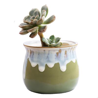 China American Creative Small Succulents Planter Style Ceramic Flower Pots For Decor for sale