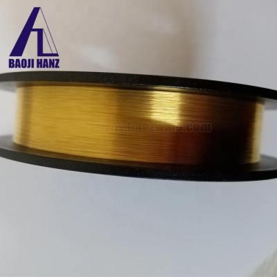 China Hot Selling W1 gold plated tungsten wire for sale