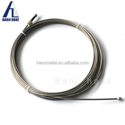 China 2mm 3mm tungsten cable braided rope for Lighting stytem for sale