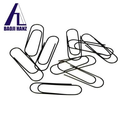 China nitinol shape memory paperclip recover when put in hot water for sale