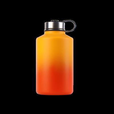 China Sustainable Water Double Wall Stainless Steel Vacuum Flask Bottle With Lid for sale