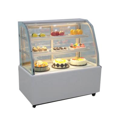 China Single-temperature Multideck Commercial Open Fridge Refrigerator For Fruits And Vegetables Cake Display Fridge for sale