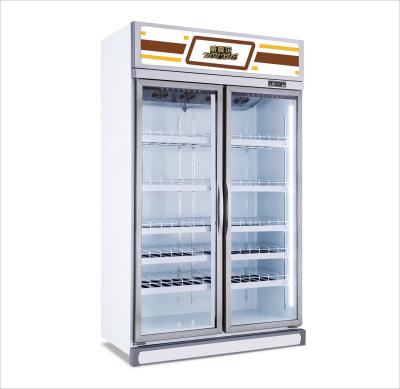 China High Quality Single-temperature Commercial Refrigerator Upright Freezer With Glass Door Upright Showcase Freezer for sale