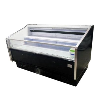 China Single-Temperature Open Fresh Meat Refrigerator Self Service Refrigerated Counter Showcase /Brand Compressor Display Cases/Freezer for sale