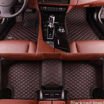 China Wearable Waterproof Leather Car 5D Foot Mat For Right Hand Drive Vehicle for sale