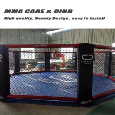 China Factory Sale Mini Martial Arts Wrestling Ring Muttahida Majlis-e-Amal Octagon Muttahida Majlis-e-Amal Wrestling Cage for sale