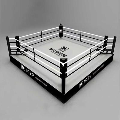 China professional boxing floors winning factory price leather wrestling ring custom made boxing equipment canvas cover pvc ring for sale the RING for sale