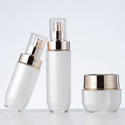 China New 30g 50g Style Face Cream Cosmetic Luxury Acrylic Cosmetic Jar With Skin Care Cream for sale