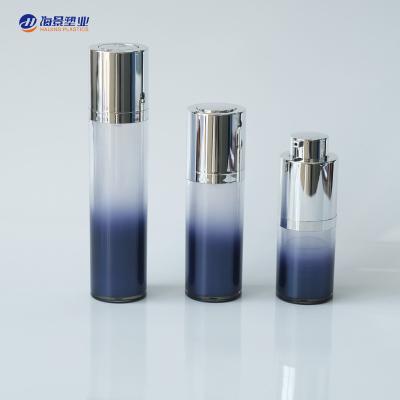 China 15ml 30ml 50ml Pump Face Body Cream Serum Lotion Lotion Wholesale Luxury Cosmetic Acrylic Acrylic Airless Bottle for sale