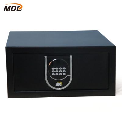 China Economic Electronic Hotel Guest Room Hotel Safe For Laptop Blue Keypad Digital Safe Box for sale