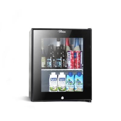 China Minibar Glass Minibar Refrigerator Absorption 30L Hotel Minibar Fridge Single Door Minibar Fridge for sale