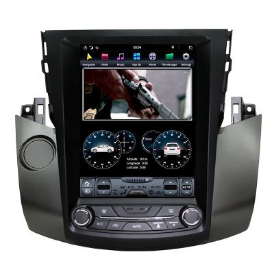 China ZhiFang Tesla Automotive Style Large Vertical Screen Android Player Gps Navigation for car toyota 2003-2009 old version RAV4 10.4