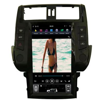 China ZhiFang Tesla Style Automotive Vertical Screen Android DVD Player Gps Navigation For Car Toyota Prado 2010-2013 Top End 13.6