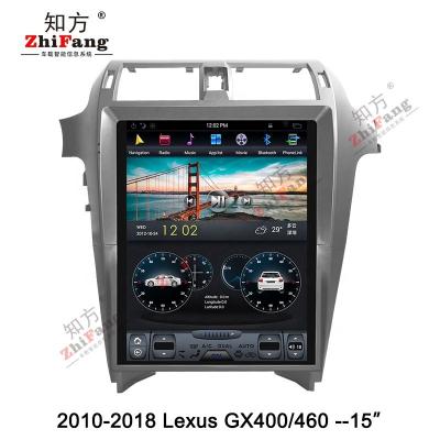 China ZhiFang New Tesla Automotive Hot Style Touch Screen Android Gps Vertical Navigation DVD Player For Car LEXUS 2010-2018 GX 15