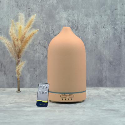 China Aroma Therapy + Air Freshener Porcelain Diffuser, Ceramic Air Purifier Aroma Oil Diffuser Essential Oil Humidifier Remote Control for sale