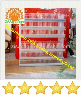 China Quail Hot Dip Galvanized 6 Tiers 300 Quail Cage Price for sale