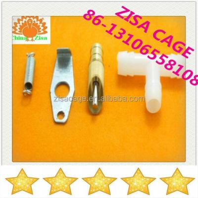 China stainless steel and copper drinker ZS-R-4 rabbit nipples for sale