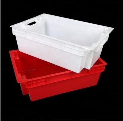 China 600*400*200 Plastic Transport Crate Plastic Transport Crate for sale