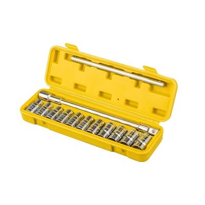 China Motorcycless 13 PCs Automotive and Motorcycle Tool Kits Combination Socket Wrench Set for sale