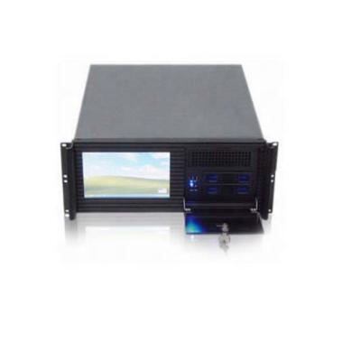 China With Fan 4U LCD Workstation Rackmount Chassis With Touch Panel EKI-N475LT for sale