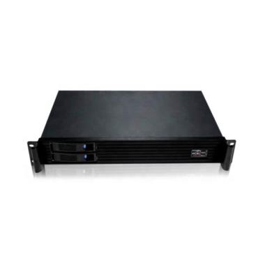 China With Ultra Compact Chassis / 1.5U Fan / Desktop Rackmount Case With Depth 11