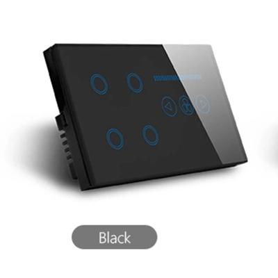 China Security / Durable Shinelite Smart Wifi 4 Band Switch UK Standard Wifi Switch For Fan for sale