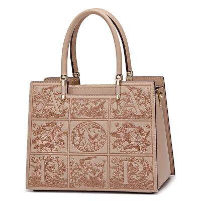 China Bulk purchase 2022 new fashion logo embroidery design suka handbags and purses from Canton handbag supplier for sale