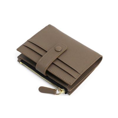 China 2022 Wholesale Fashion PU Leather Money ID Card Holder Business Short Custom Made Card Holder for sale