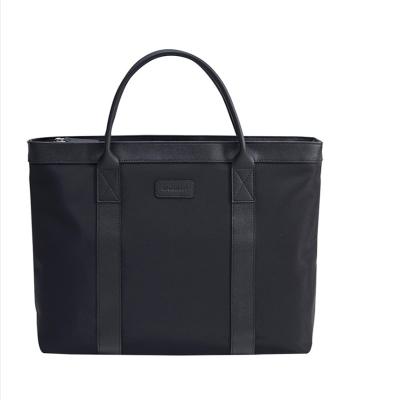 China 13 Inch Women's Business Office Meeting Computer Handle Luxury Durable Nylon Laptop Bag for sale