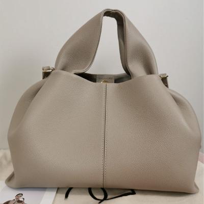 China 2022 fashion European style hobo handbags Canton designer handbag soft leather bag ties shoulder cross - body for sale