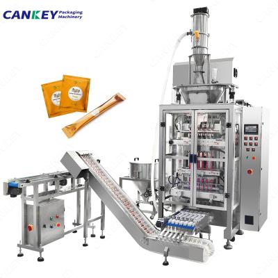 China Spice Food Lane Coffee Powder Packing Multi Stick Sugar Sachet Packing Machine For for sale