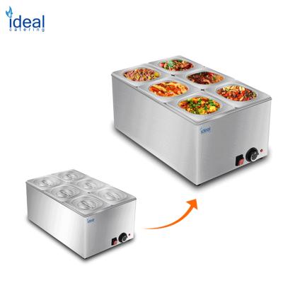 China Food Warmer Shake Hot Soup Food Warmer Bain Marie Restaurant for sale