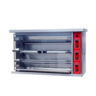 China Commercial 3-Rod Commercial Electric Rotisserie for sale