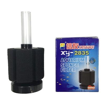 China Bio stored sponge filter in water treatment aquarium sponge filter cupang ikan XY-2835 for sale