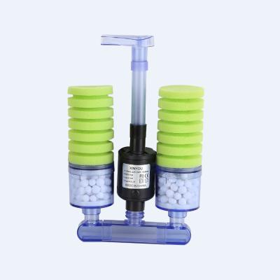 China XY-2902 Super Biochemical Stocked Aquarium Sponge Filter For Fish Tank for sale